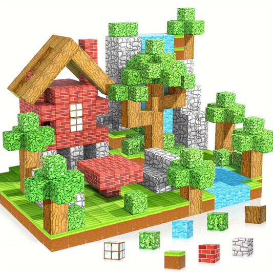 3D Manyetik Yapı Blokları Seti Avrupa Kapınızda